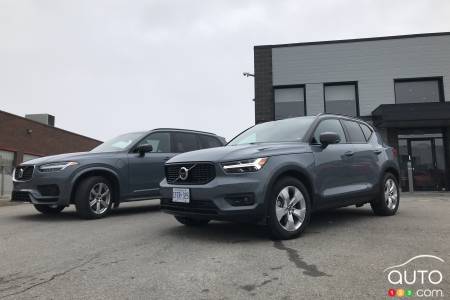 Volvo XC90 2020 / Volvo XC40 2020, côte-à-côte